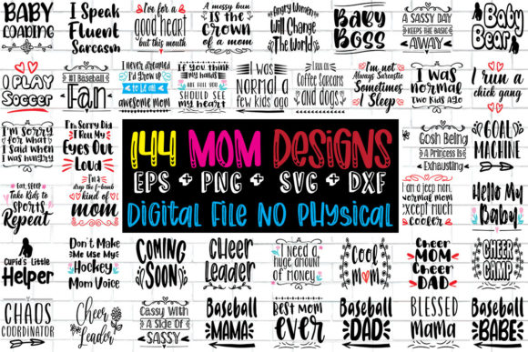 144 Mom Quotes Designs Cut File Review