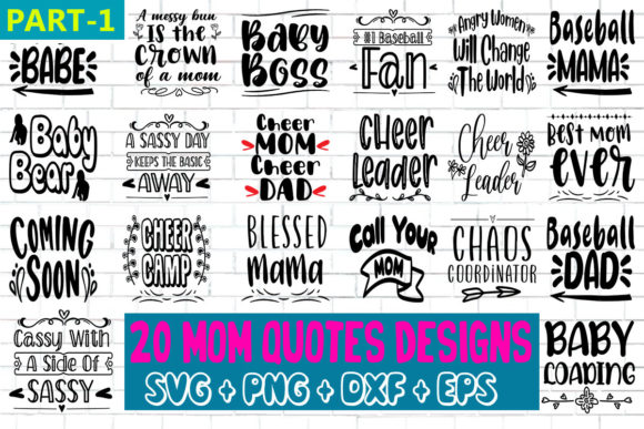 20 Mom Quotes SVG Designs: An Embroidery Review