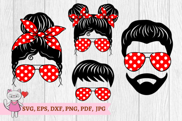 Family SVG Red Polka Dots: Mom Life Embroidery Review