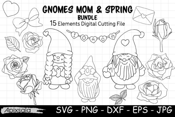 Gnome Mom Spring SVG: An Embroidery Review