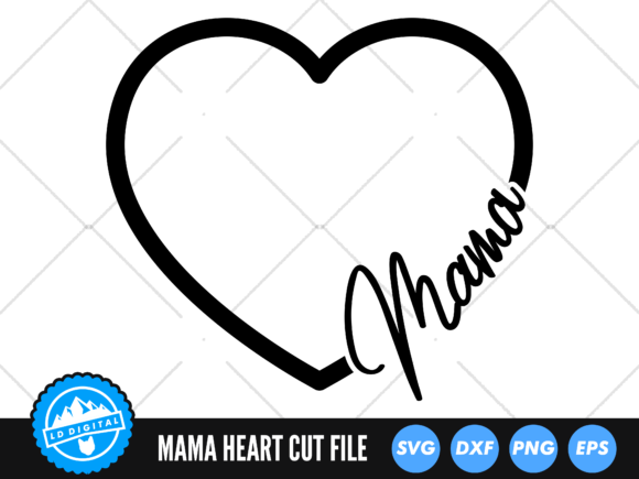 Mama Heart SVG: A Designer’s Take on Mom Love Embroidery