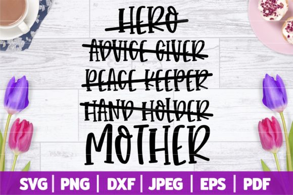 Mom Definition SVG for Mother's Day Embroidery