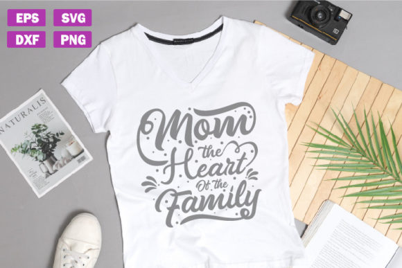 Mother's Day Quotes SVG Mom the Heart Review