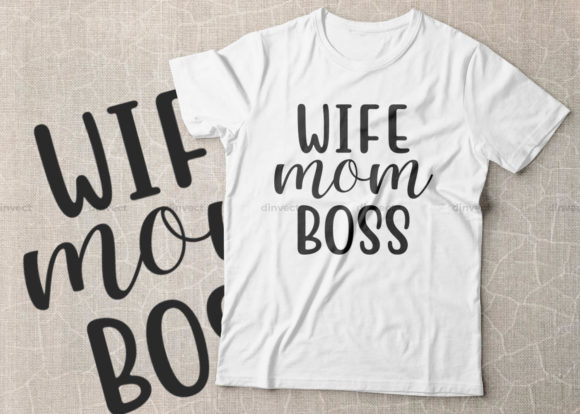 Wife Mom Boss Mother's Day Design Review