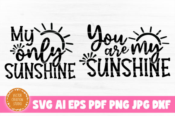You Are My Sunshine Mom Daughter Design Review
